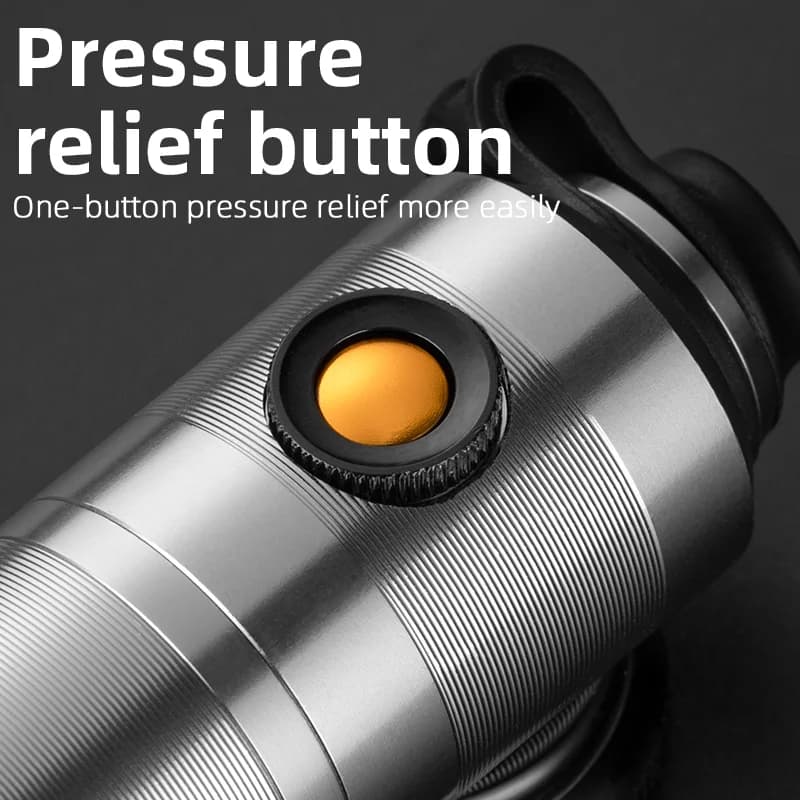 160psi Portable Aluminum Alloy Manual Bike Pump