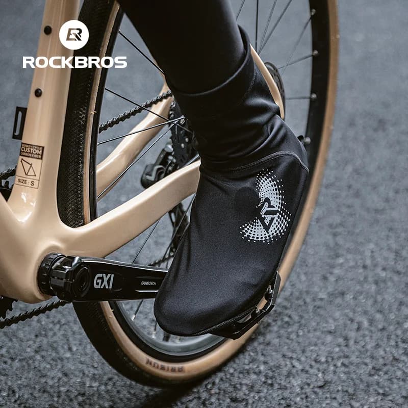 Windproof Thermal Winter Cycling Shoe Covers