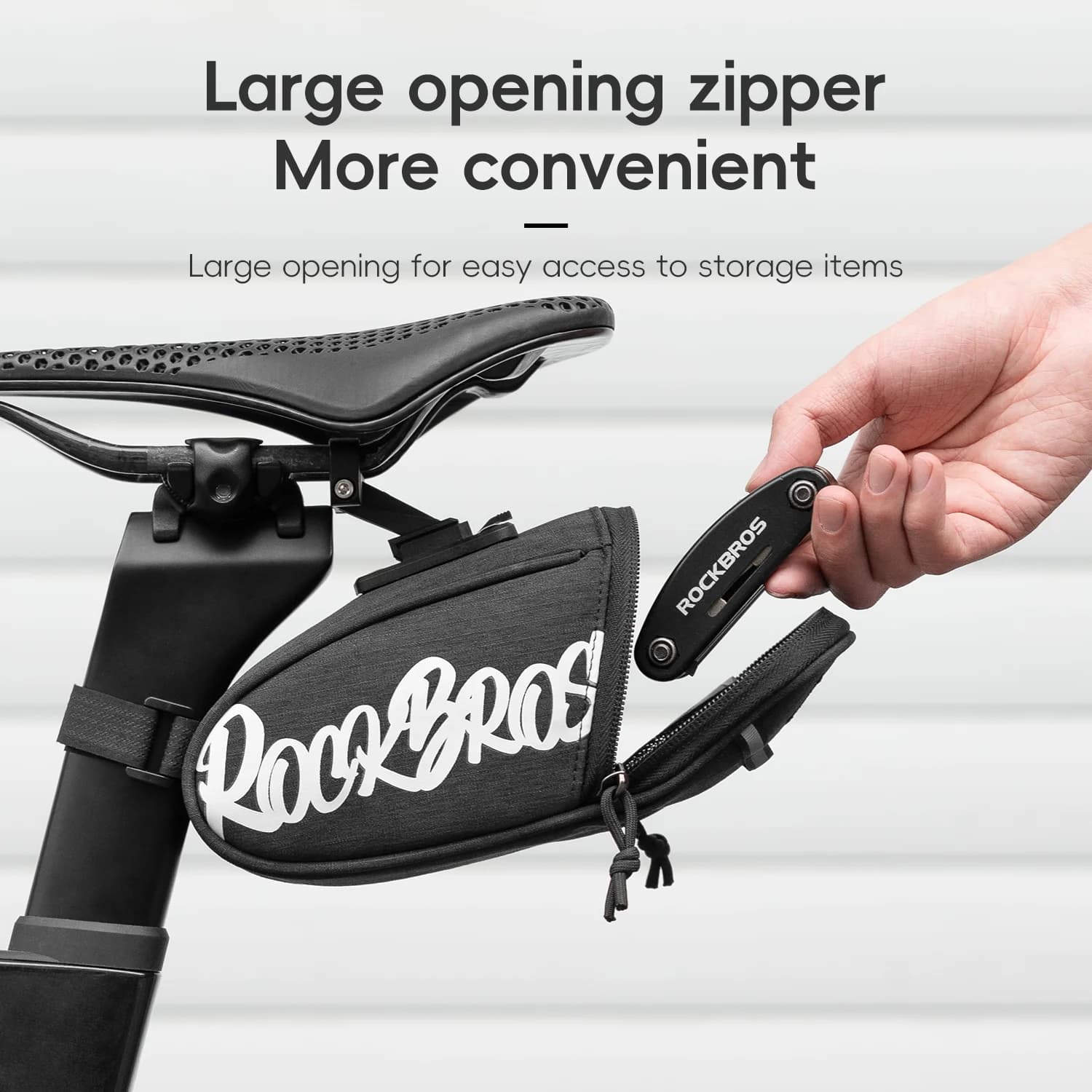 Portable Bicycle Rear Saddle Seat Bag