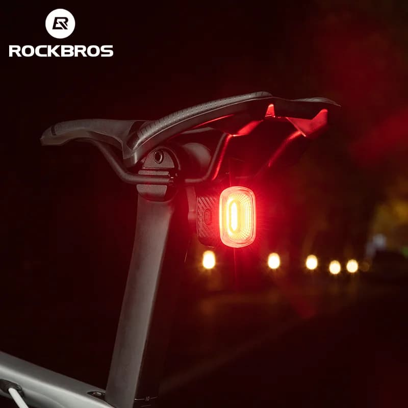 IPX6 Smart Brake Sensing Type-C Bicycle Tail Light