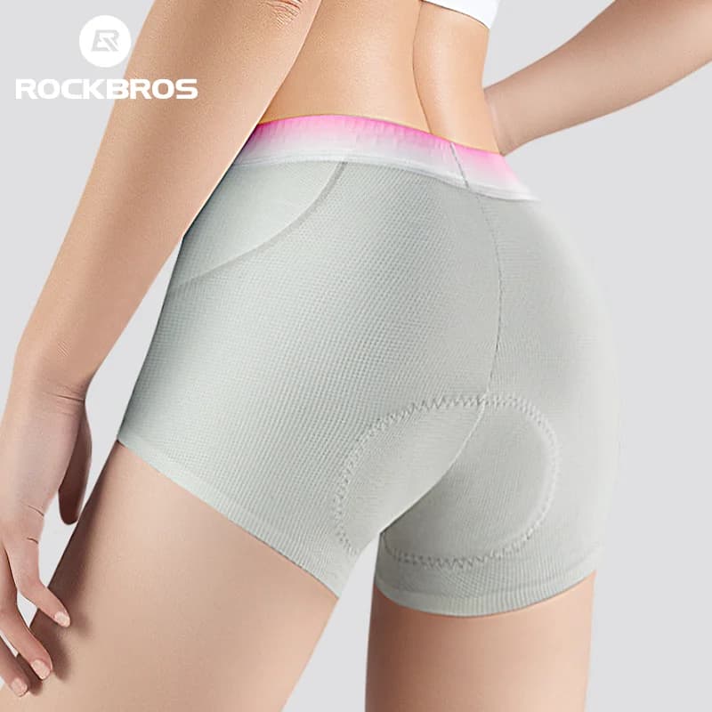 Women's 3D Cushioned Breathable Cycling Base Underpants